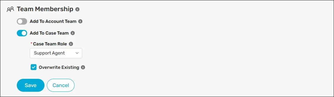 Enable the "Add To Case Team" feature.